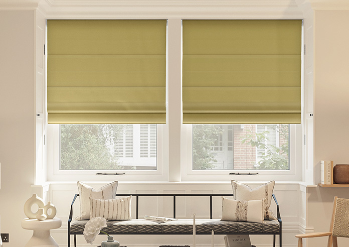 Saltaire, Zest - Twist&Fit Roman Blind - Image 3